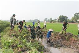 Nòng cốt trong công tác quốc phòng địa phương